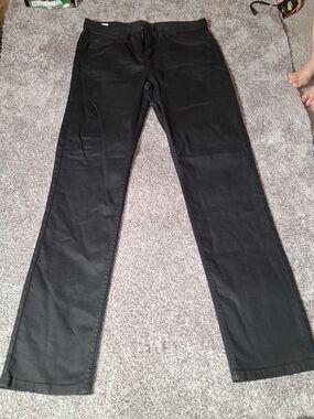 Perry Ellis Black Jeans Men's Straight Leg Classic Cotton Denim Pants Size
